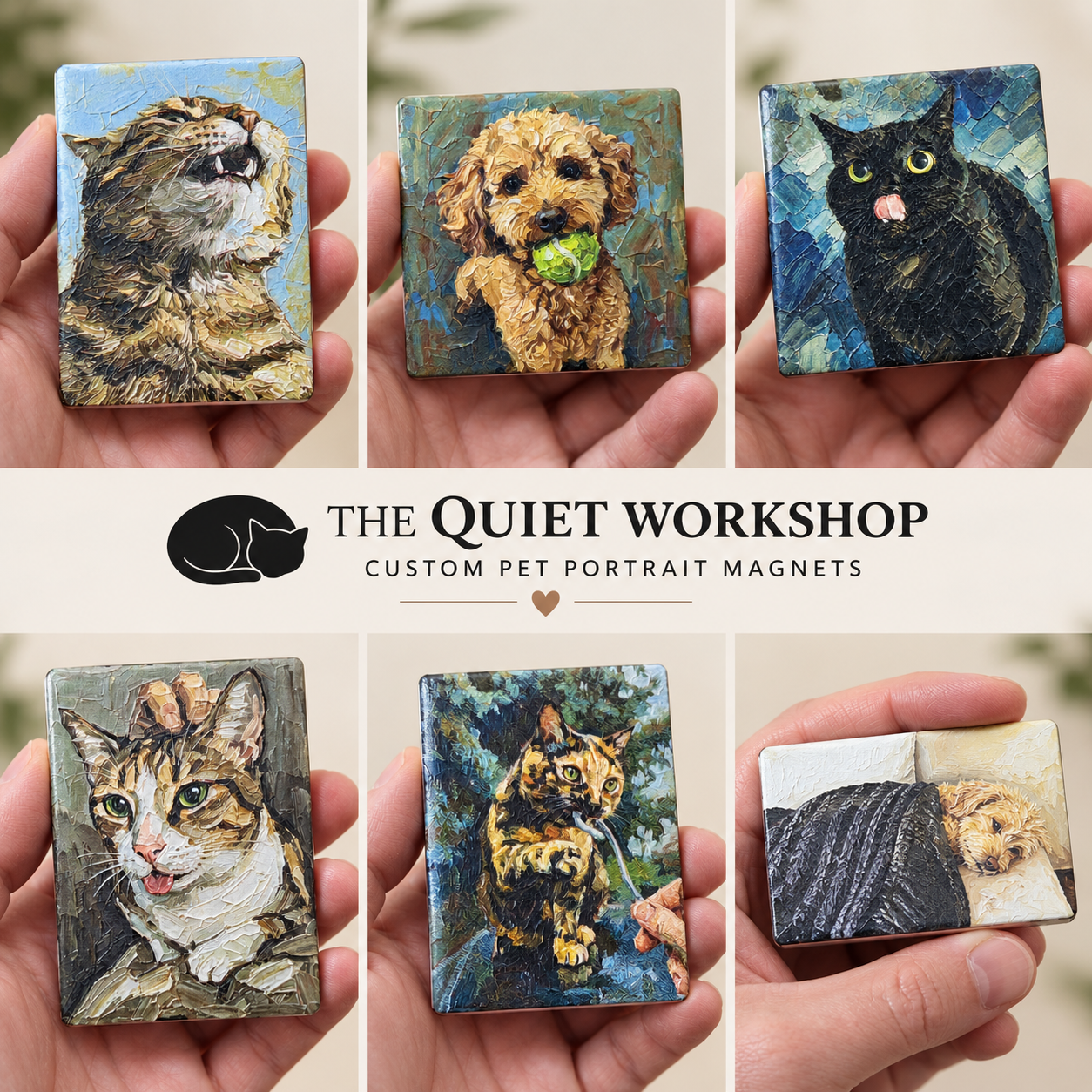 The Quiet Workshop logo